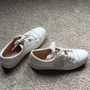 Kate Spade White Sneakers